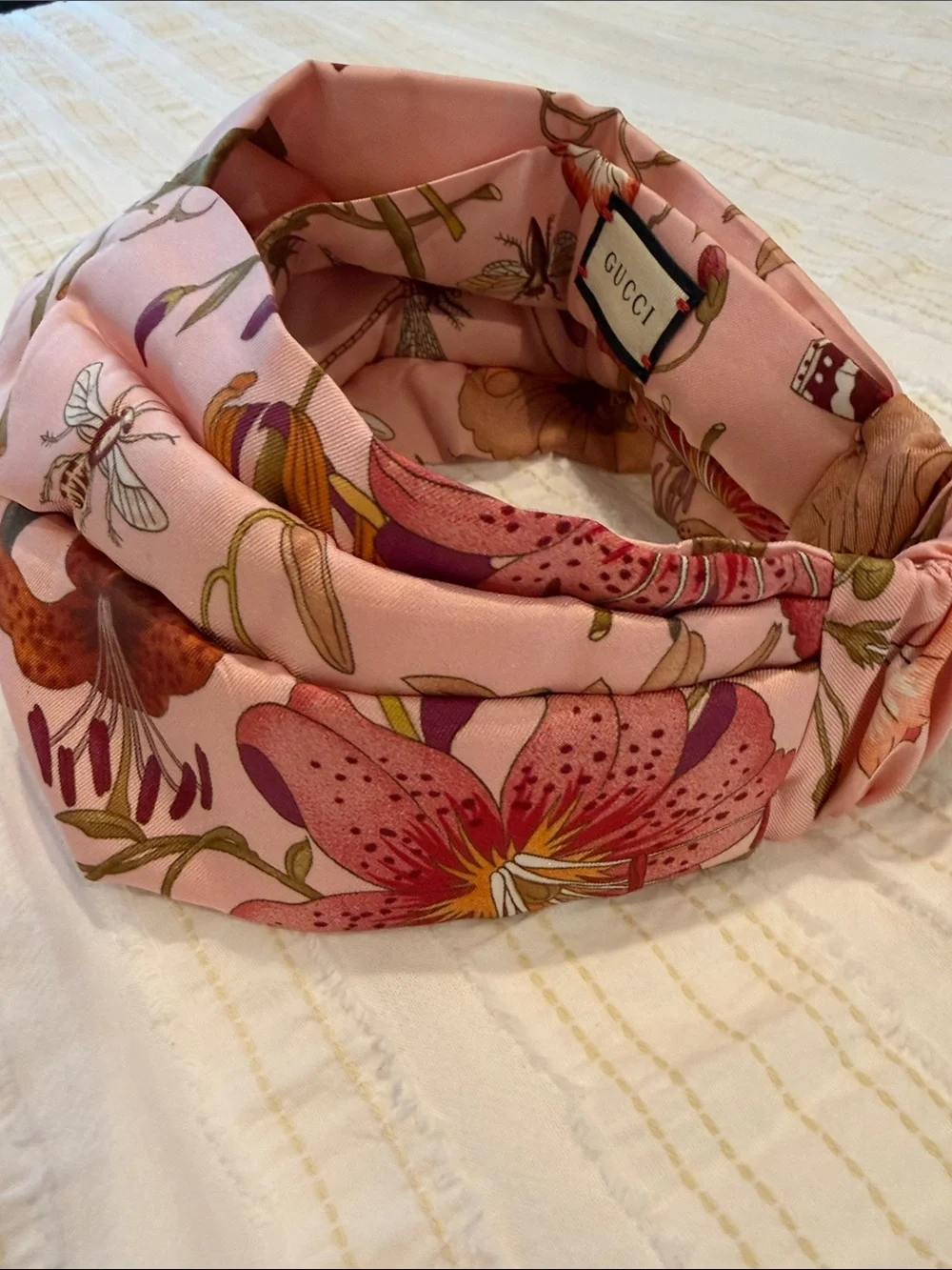 Gucci designer silk